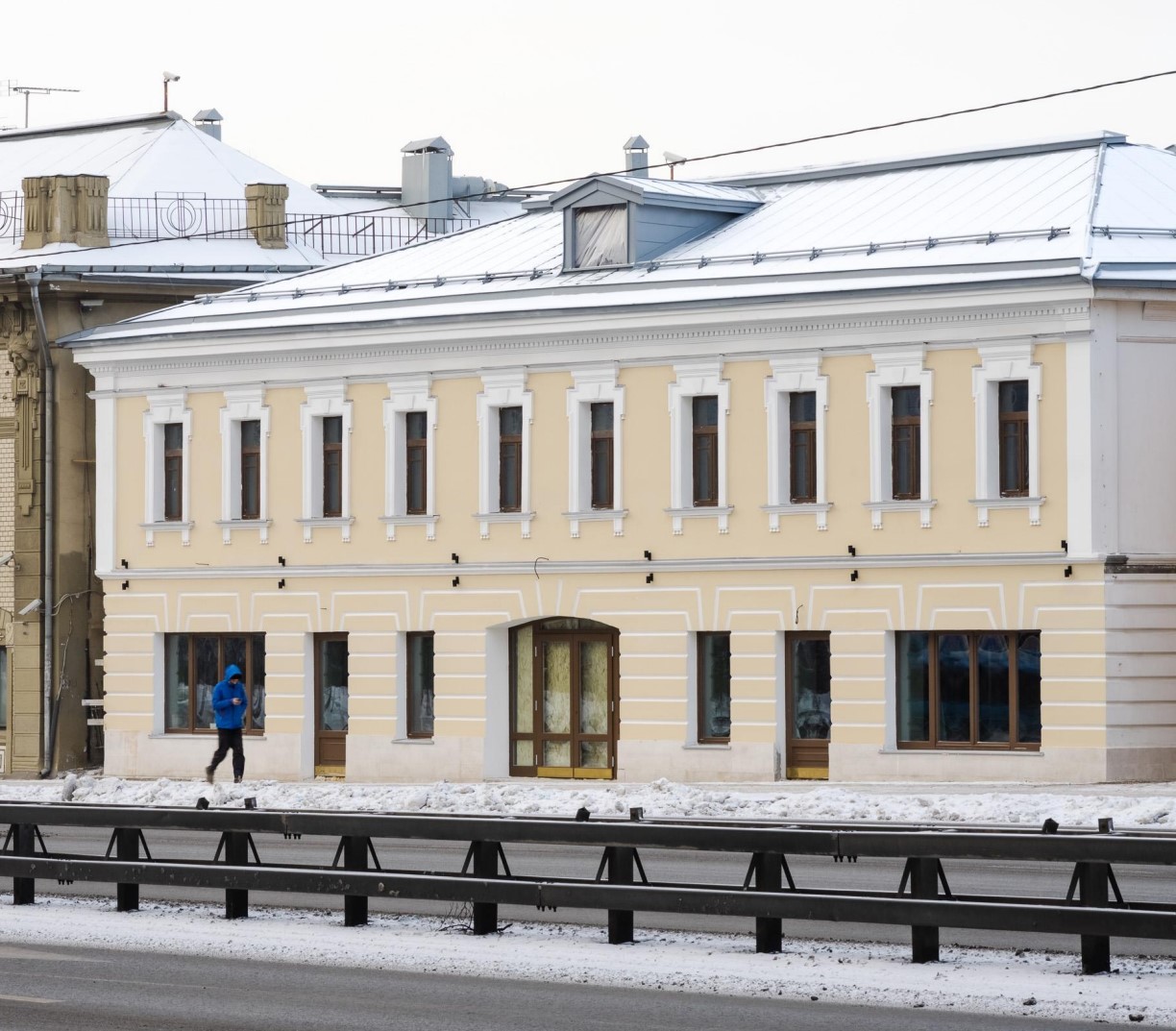 фасад дома, здание по адресу г Москва, ул Сергия Радонежского, д 9 стр 1 